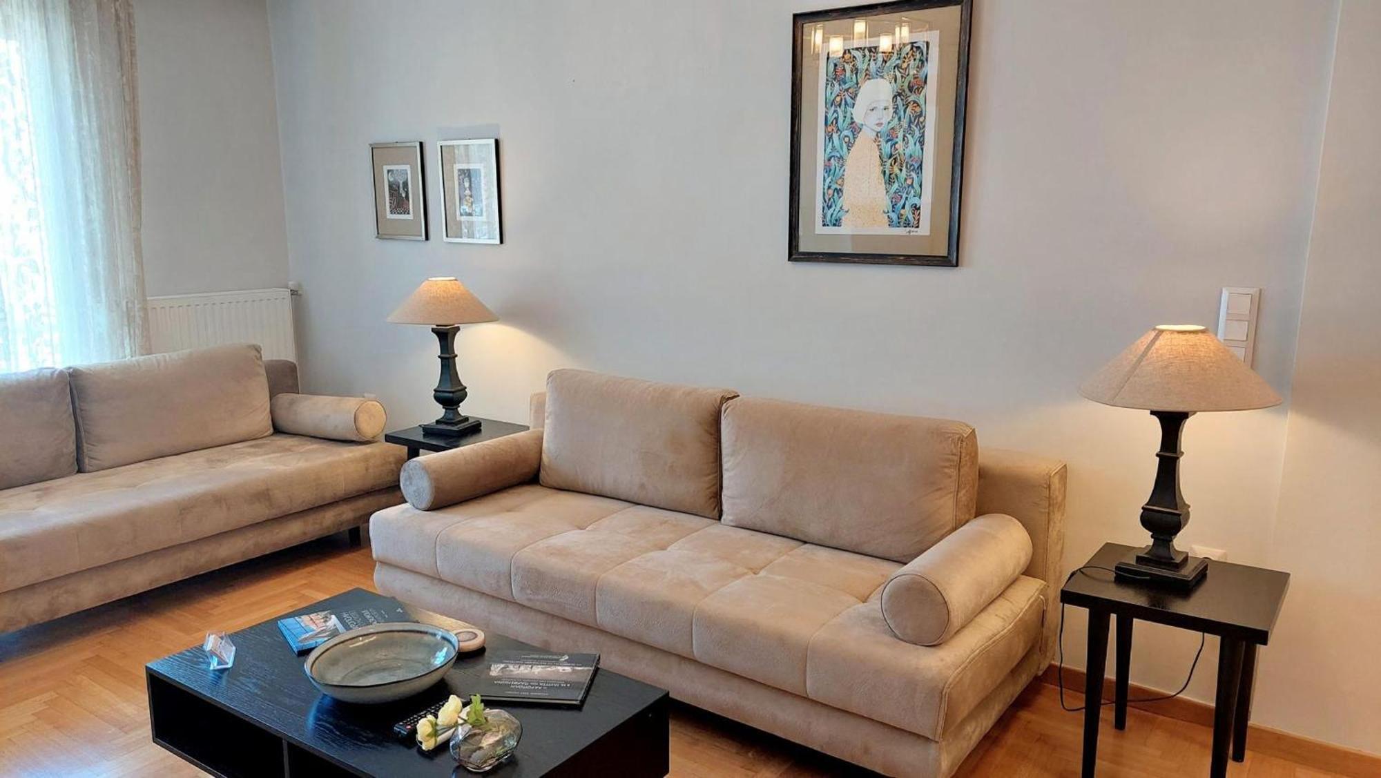 Elegant Apartment In Acropolis Atenas Exterior foto