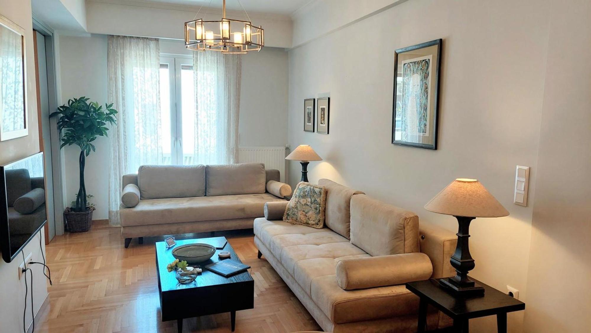 Elegant Apartment In Acropolis Atenas Exterior foto