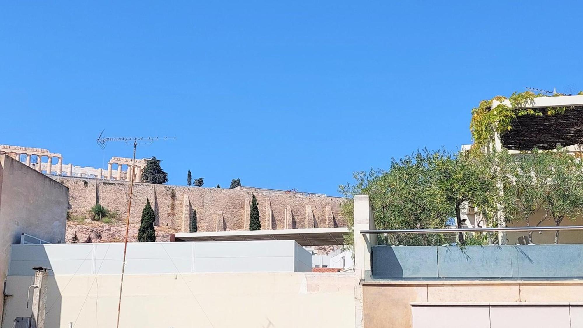 Elegant Apartment In Acropolis Atenas Exterior foto